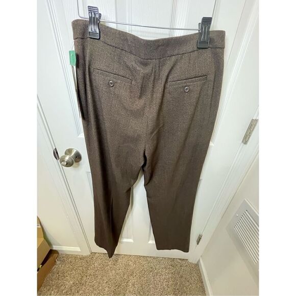 Rafaella classic fit haute brown size 12 pants - Picture 3 of 9